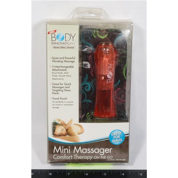 NEW BATTERY POWERED MINI TRAVEL MASSAGER