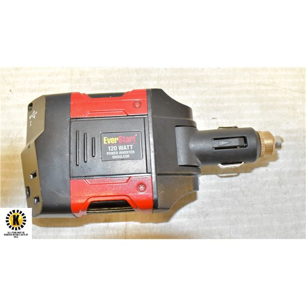 EVER START 120WATT POWER INVERTER