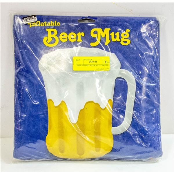 INFLATIABLE BEER MUG COOLER