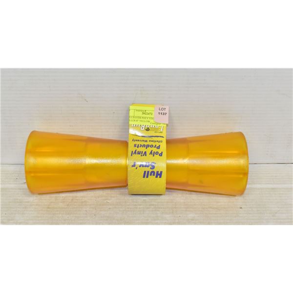 HULLSAVER POLY VINYL KEEL ROLLER 8" YELLOW