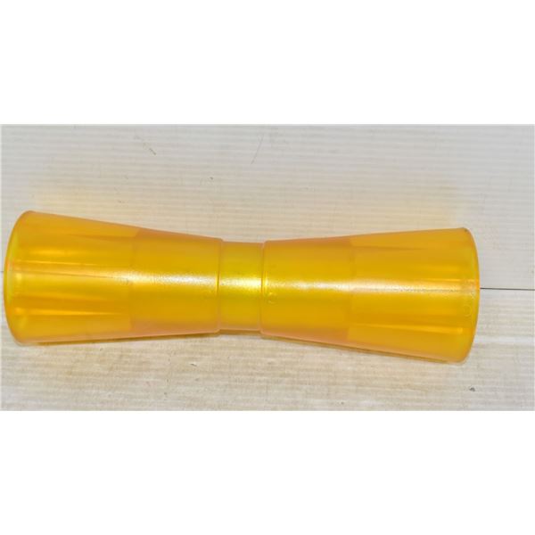 HULLSAVER POLY VINYL KEEL ROLLER 12  YELLOW