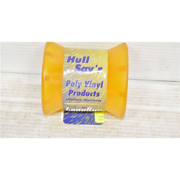 3 HULLSAVER POLY VINYL KEEL 4" YELLOW