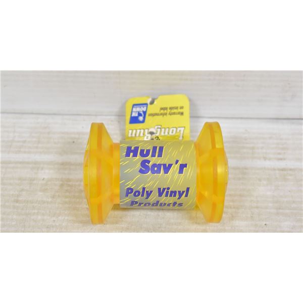 2 HULLSAVER POLY VINYL KEEL ROLLER 3" YELLOW