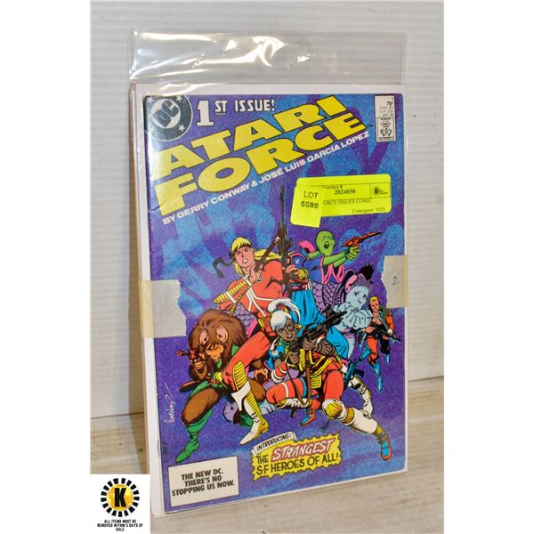 ATARI FORCE ISSUES COMIC