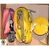 Image 1 : BOX OF RATCHET STRAPS