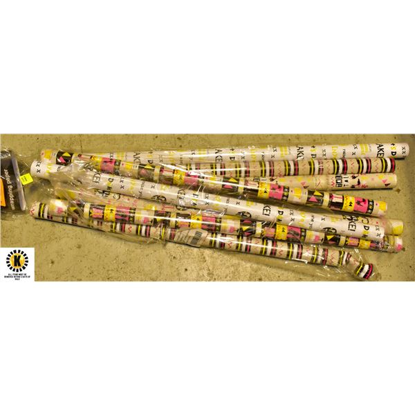 MIXED LOT SET OF 8 MIXED CONDITION ROLLS OF