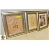 Image 1 : 3 DECOR SHOWHOME FRAMED PICTURES 14" X 12"