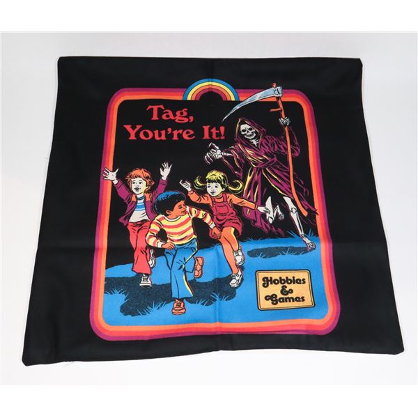 NEW "TAG YOUR IT" THEME PILLOW CASE