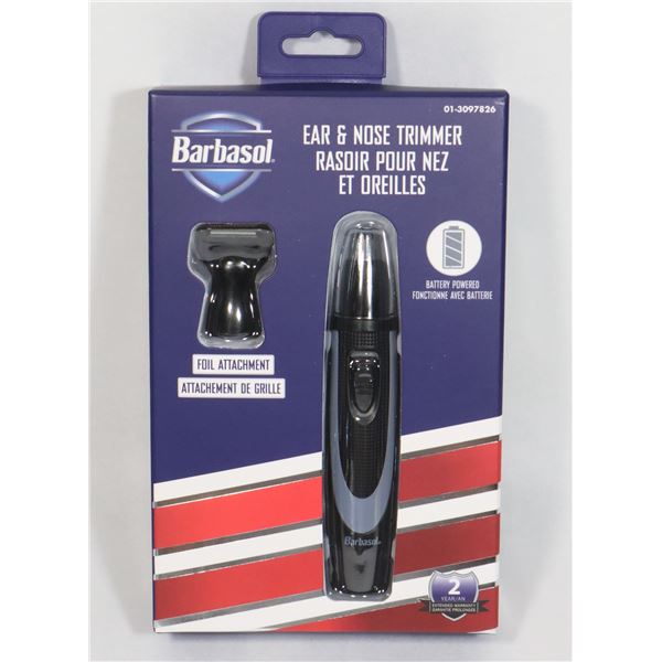 NEW BARBASOL EAR AND NOSE TRIMMER