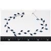 Image 1 : NEW BLUE MIRRORED BEAD CHOKER