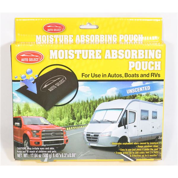 NEW MOISTURE ABSORBING POUCH