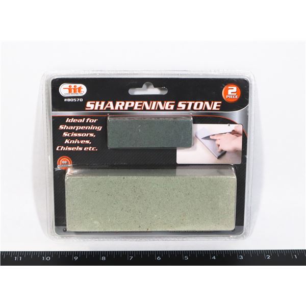 NEW 2PC SHARPENING STONE SET