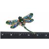 Image 1 : NEW LARGE ANTIQUE STYLE RHINESTONE DRAGONFLY