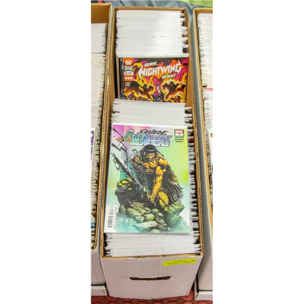 COMIC STORE CLOSEOUT STORAGE FIND LONGBOX W/COMICS