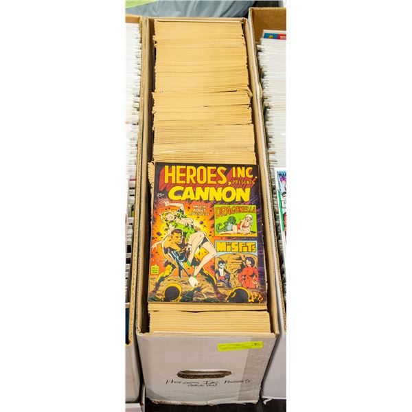 COMIC STORE CLOSEOUT STORAGE FIND LONGBOX W/COMICS