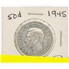 Image 2 : 1945 CANADIAN SILVER HALF DOLLAR