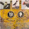 Image 2 : 1995 .925 SILVER FIFTY CENT SET - BIRDS OF CANADA