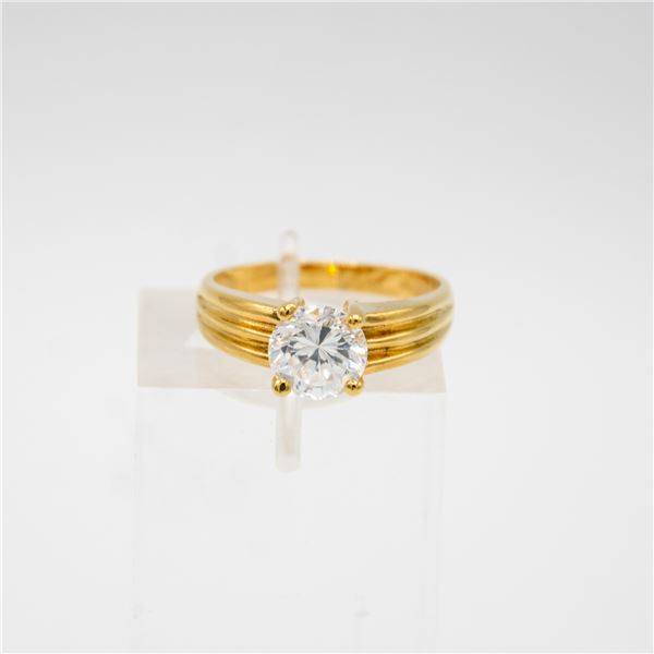 CLASSIC ROUND CZ RING SIZE 9