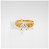 Image 1 : CLASSIC ROUND CZ RING SIZE 9