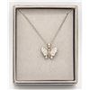 Image 1 : 925 SILVER BUTTERFLY PENDANT AND NECKLACE