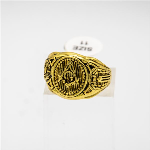 MENS MASONIC RING SIZE 11