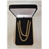 Image 1 : 18 KARAT YELLOW GOLD GENTLEMAN'S NECK CHAIN