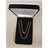 Image 1 : 14 KARAT YELLOW GOLD NECK CHAIN SIGNED BIRKS