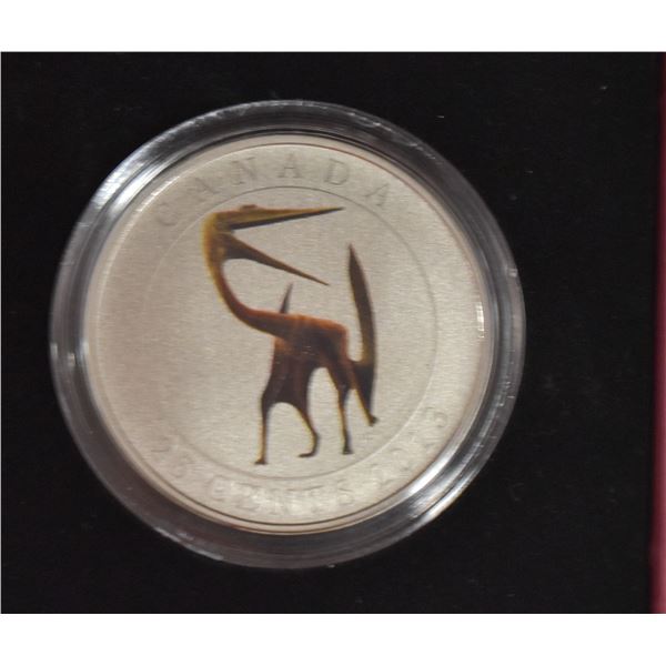 2013 RCM 25CENT PREHISTORIC CREATURES: