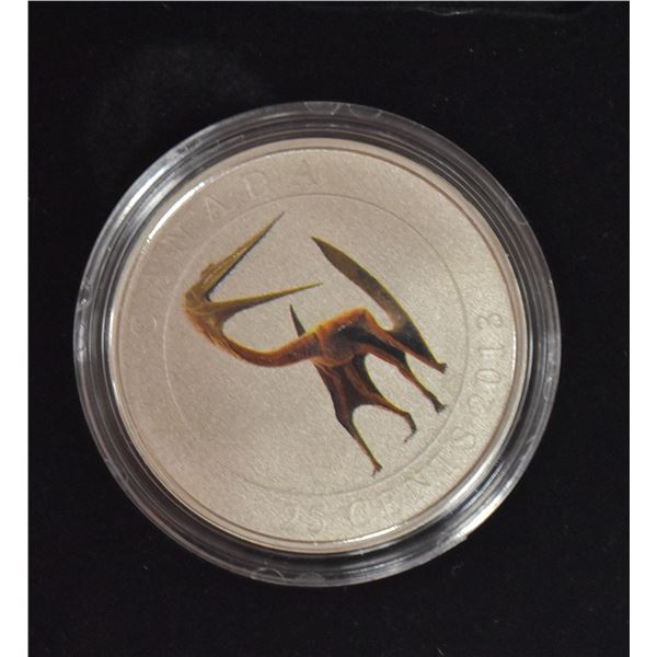 2013 RCM 25CENT PREHISTORIC CREATURES: