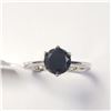 Image 1 : BZ1081-1 10K BLACK DIAMOND(1.2CT) RING