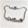 BZ1081-48 SILVER PANDORA STYLE BRACELET