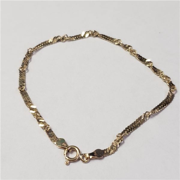 BZ1081-35 14K 1.2G 7" BRACELET