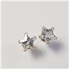 BZ1081-39 14K CZ EARRINGS