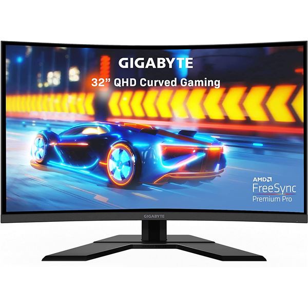 NEW G32QCA 32  GIGBYTE CURVED GAMING MONITOR