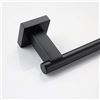 Image 2 : BRAND NEW MATTE BLACK 24" S.S. TOWEL BAR WITH