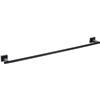 Image 1 : BRAND NEW MATTE BLACK 24" S.S. TOWEL BAR WITH