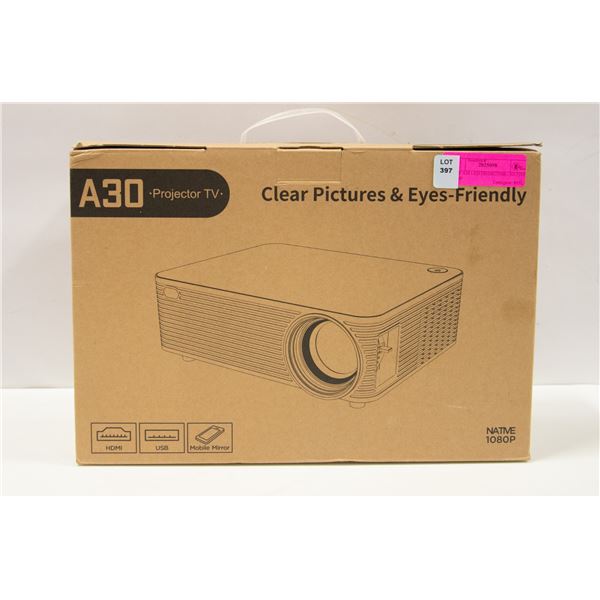 NEW A30 LED PROJECTOR - NATIVE 1080P