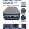 Image 2 : NEW IDOO TWIN SIZE AIR MATTRESS WITH AUTO INFLATE