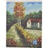 Image 1 : NEW DIY PAINT BY NUMBERS KIT FOREST HOUSE