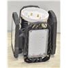 Image 1 : LED 4 LEAF FOLDING GARAGE/OUTDOOR LIGHT, BLACK