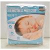 Image 1 : NEW PACK OF 2 CRIB MATTRESS PROTECTORS