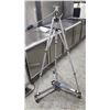 Image 3 : PROFFESIONAL CAMERA TRIPOD W/ PORTABLE DOLLY