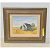 Image 1 : VINTAGE 1977 ORIGINAL OIL PAINTING