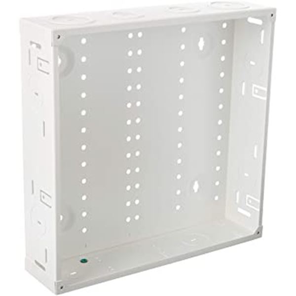 NEW WHITE LEVITON 14" MEDIA ENCLOSURE MOUNT