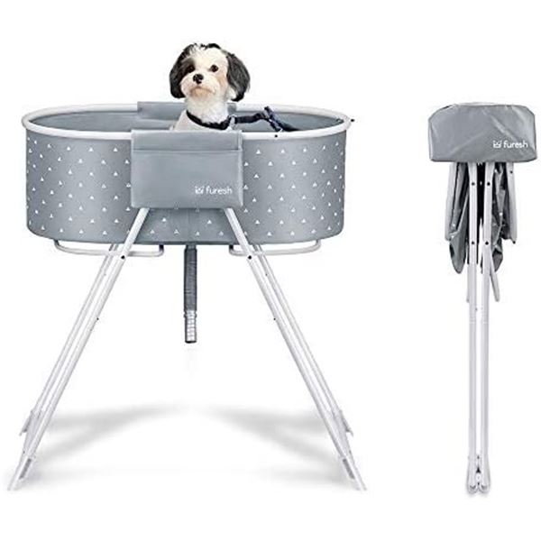 NEW FURESH ELEVATED FOLDING DOG BATH TUB