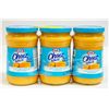 Image 1 : BUNDLE OF 3 KRAFT CHEEZ WHIZ LIGHT,450ML,BB SEPT