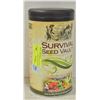 Image 1 : SEALED SURVIVAL SEED VAULT, GARDEN SEEDS FOR YEARS
