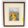 ARTIST EILEAN REID ORIGINAL FRAMED