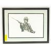 Image 1 : ARTIST C.KOSLO 1997 "THE FLY FISHERMAN"