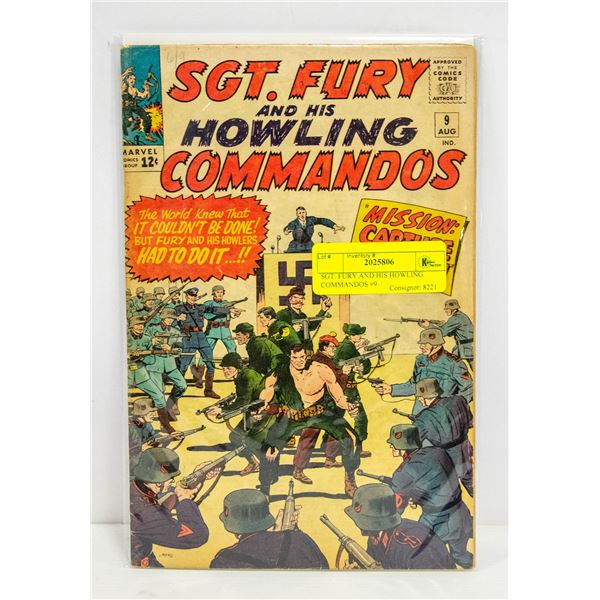 SGT. FURY AND HIS HOWLING COMMANDOS #9